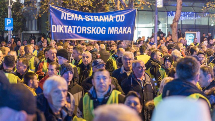 Yellow vest protests held in Montenegro