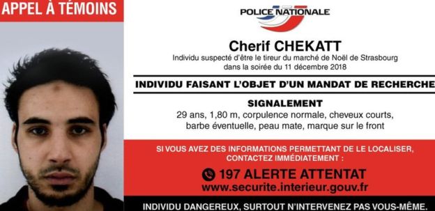 Strasbourg Christmas market attacker Chekatt shot dead