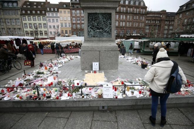 Strasbourg Christmas market reopens after attack