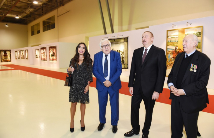 President Ilham Aliyev views exhibition marking 90th anniversary of