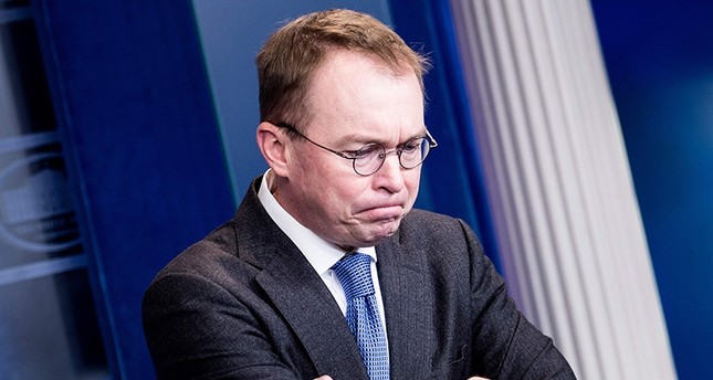 Trump names budget director as new White House chief of staff