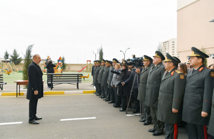   Ilham Aliyev: The state will give out at least 800 apartments to families of martyrs and Karabakh war disabled next year  