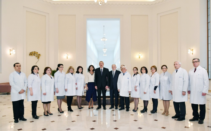  Ilham Aliyev a visité l’Institut de recherche en réadaptation 