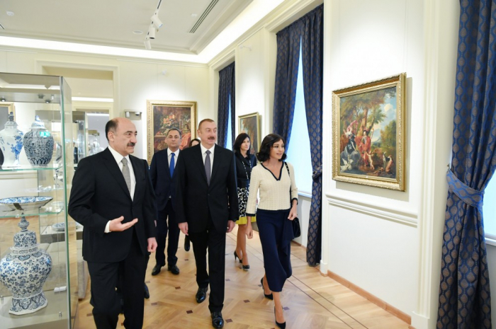  Azerbaijani president inaugurates building of National Museum of Art after overhaul 