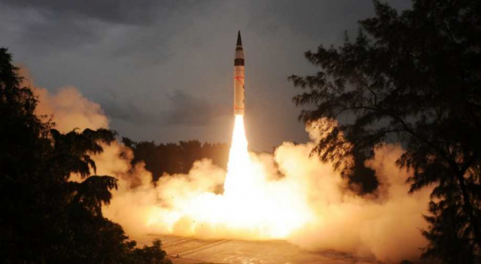 “Aqni-5” ballistik raketi sınaqdan keçirildi