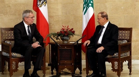 الرئيس اللبناني: إسرائيل أبلغتنا أن لا نوايا عدائية لديها