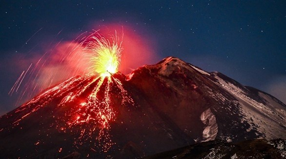 إيطاليا: انفجارات جديدة في بركان إتنا بجزيرة صقلية