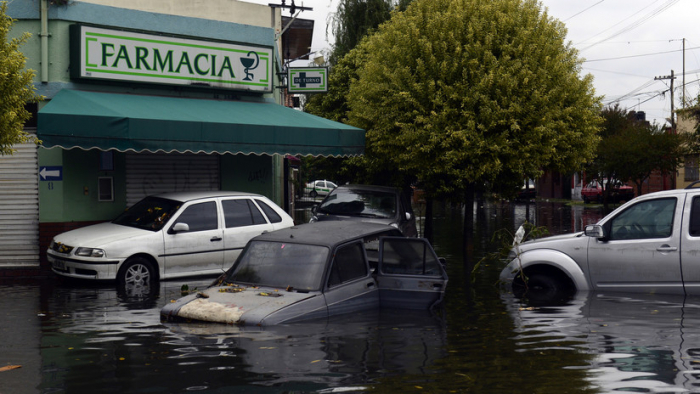 Alerta en varias provincias de Argentina por el fuerte temporal que ha dejado dos muertos