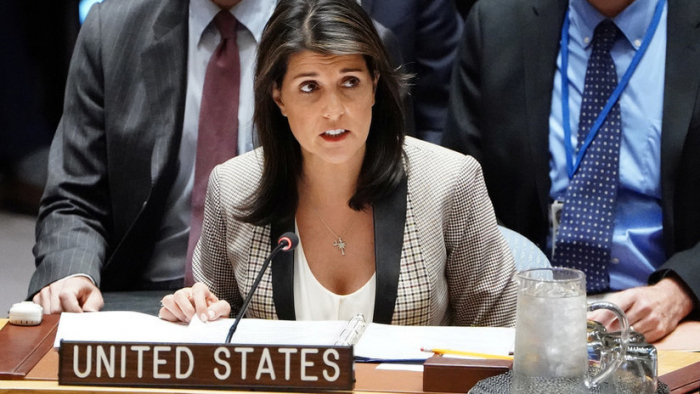 Nikki Haley: "Perdí la voz, seguro muchos estarán contentos"