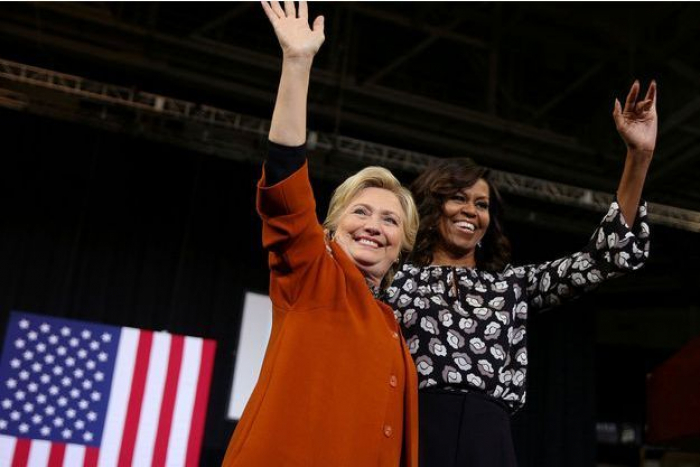 Michelle Obama ravit à Hillary Clinton le titre de femme la plus admirée aux Etats-Unis
