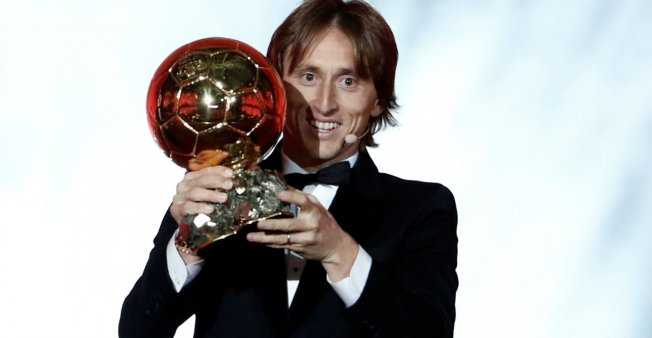 Foot: le Croate Luka Modric sacré Ballon d