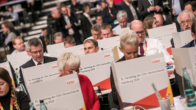 Union legt nach Wettstreit um CDU-Vorsitz zu