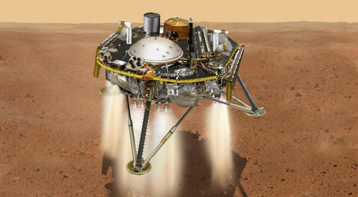  NASA’s InSight Mars lander starts work,  sends selfie  