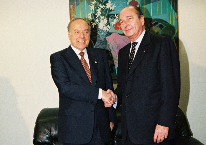 Mancel: Jacques Chirac respected and admired Heydar Aliyev
