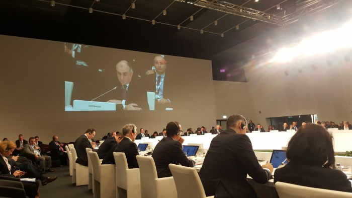 Azerbaijan FM: Conflicts in OSCE area remain most serious threat to peace, security