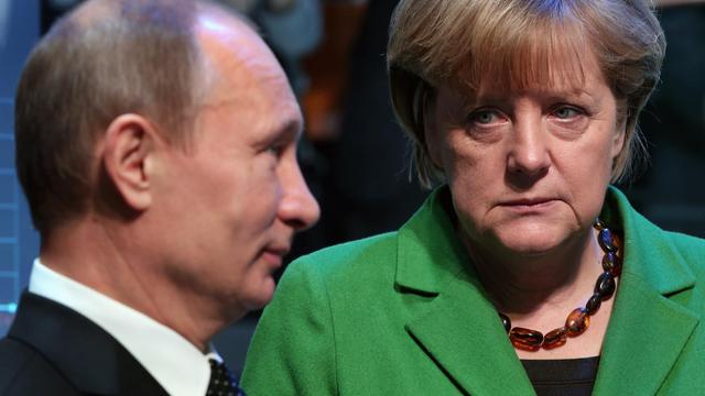 Merkel et Poutine d