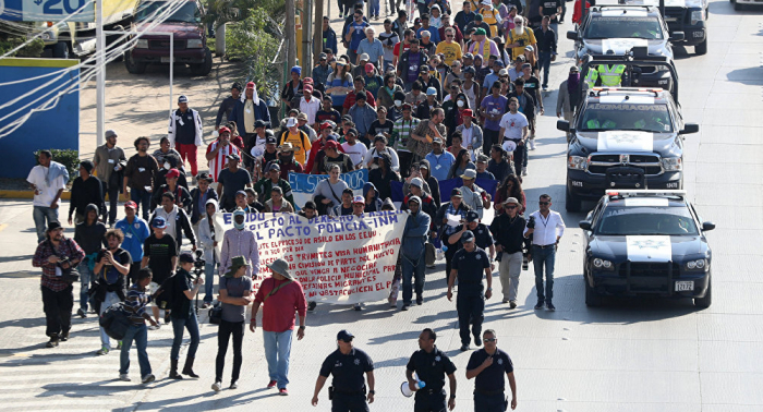 Migrantes hondureños ponen condiciones a Trump para no entrar a EEUU