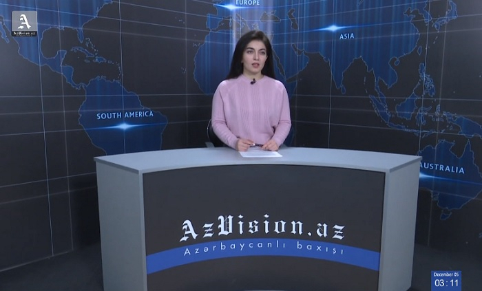 AzVision TV releases new edition of news in English for December 10 - VIDEO