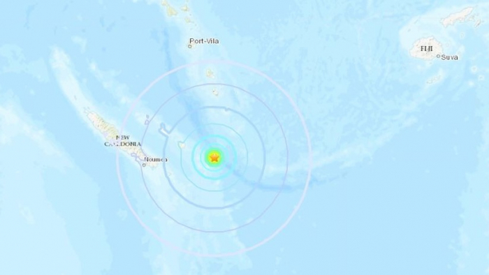 Alerta de tsunami tras un potente terremoto de 7,5 en las costas de Nueva Caledonia