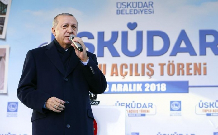 “Bizim polisimizə lağ edənlərin polisi görün nələr edir” -  Ərdoğan  