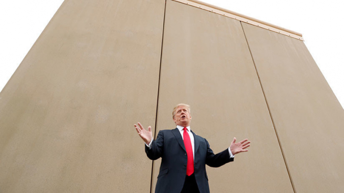 Trump afirma que el muro entre EE.UU. y México será "hermoso" y "diseñado artísticamente"