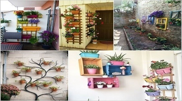 10 أفكار لتزيين جدران المنزل الخارجية بالنباتات