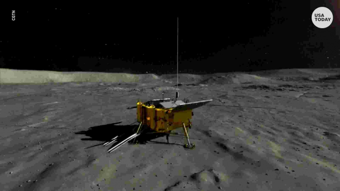    China broadcasts never-before-seen pictures of the far side of the Moon-  VIDEO    