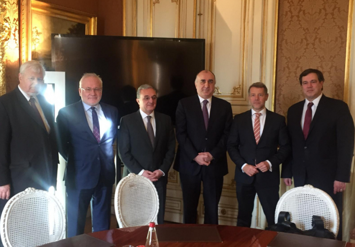   Treffen der aserbaidschanischen und armenischen Außenminister in Paris  