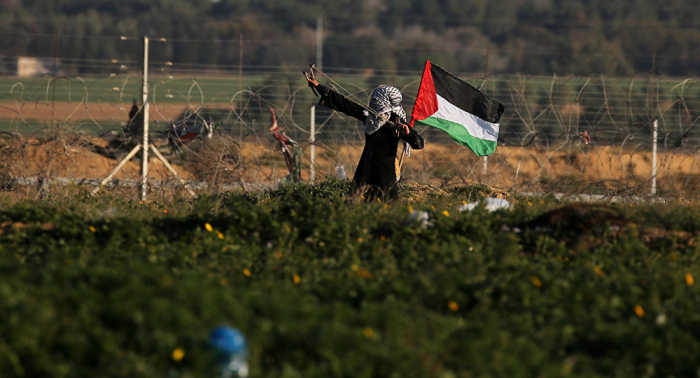   Unos 40 palestinos heridos en protestas multitudinarias en Gaza  