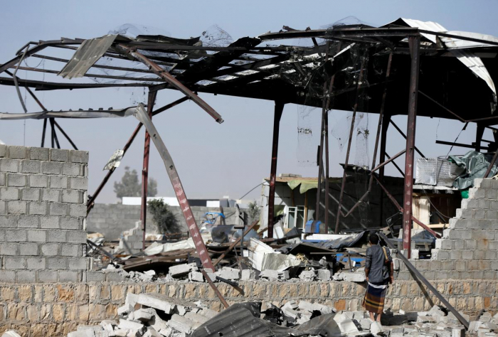 Saudi-led coalition launches air strikes on Yemeni capital
 