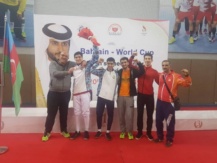 Azerbaijani fencer wins silver in Bahrain Azerbaijani fencer wins silver in Bahrain