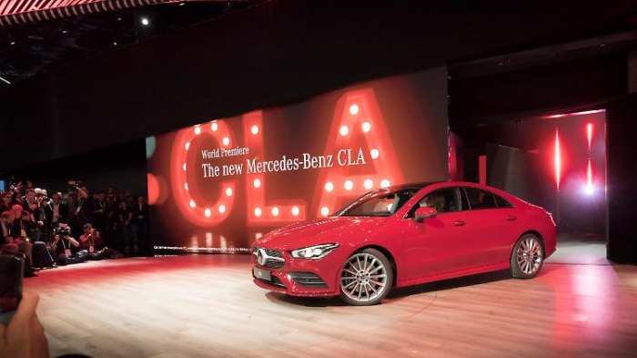 Mercedes CLA feiert Weltpremiere in Las Vegas