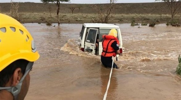 السعودية: وفاة 14 شخصاً بسبب السيول