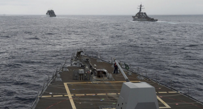 سفن حربية أمريكية تقترب من الشواطئ الصينية