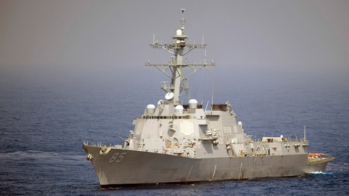  China denuncia que un buque de EE.UU. llegue a sus aguas 