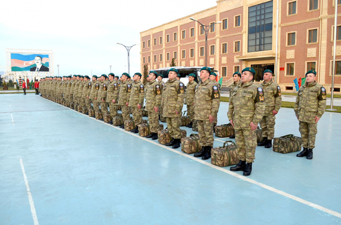    «Soutien résolu»:   Un groupe de militaires azerbaïdjanais retourne de l’Afghanistan  