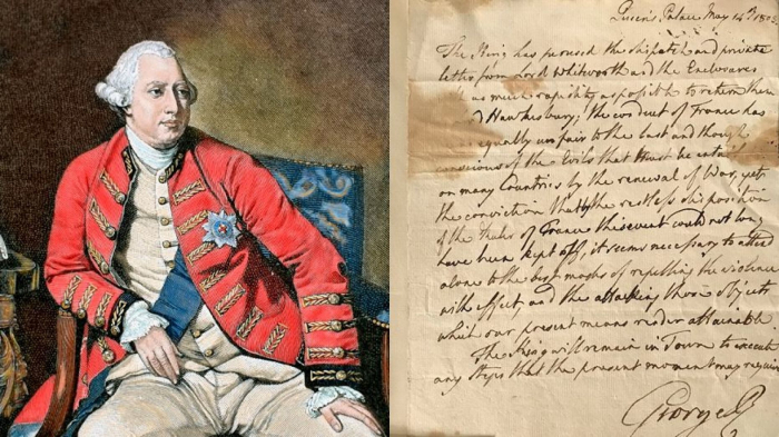 King of war: George III’s letter declaring war on Napoleon surfaces