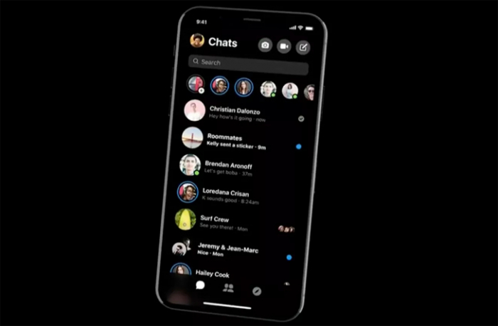 Messenger : le dark mode enfin testé et disponible dans certains pays