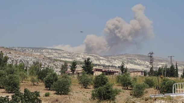 Hay 7 heridos en el ataque aéreo contra localidades civiles en Idlib