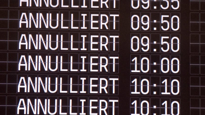 An acht deutschen Flughäfen Einschränkungen zu erwarten