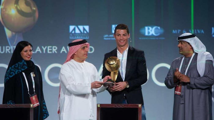 Ronaldo meilleur joueur, Deschamps meilleur coach: le palmarès des Globe Soccer Awards