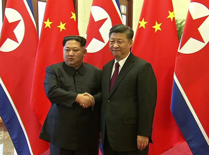  Kim Jong-un en visite en Chine 