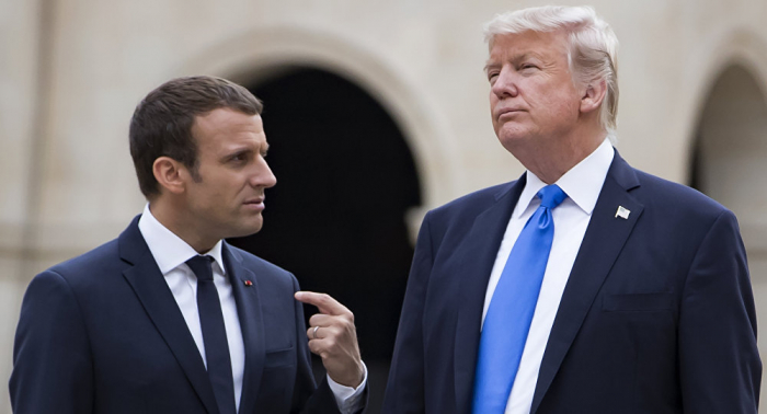   Trump y Macron abordan la inadmisibilidad de ataques químicos en Siria  