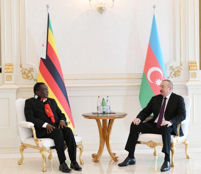  Azerbaijani, Zimbabwean presidents meet 
