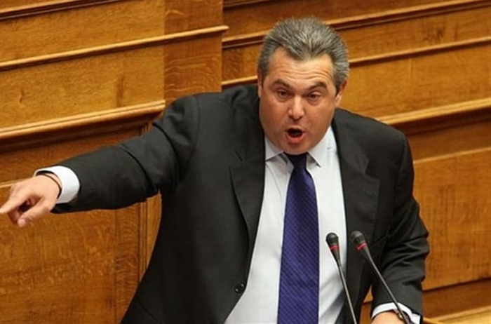 Yunanıstanın müdafiə naziri istefa verib