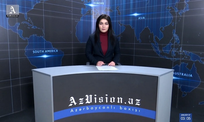  AzVision TV releases new edition of news in English for February 8 -    VIDEO  