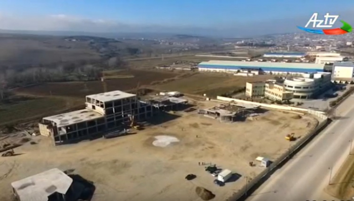 Şamaxı "ASAN Həyat" kompleksinin inşası davam edir -    VİDEO   