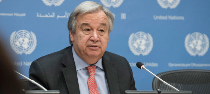   الأمين العام للأمم المتحدة يرحب بالاتفاق بين وزيري الخارجية الأذربيجاني والأرميني بشأن إعداد السكان للسلام  