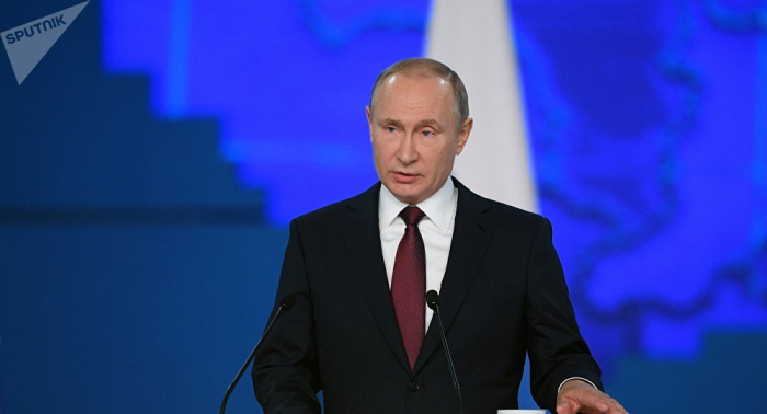   Vladimir Poutine devant le parlement pour son discours annuel  