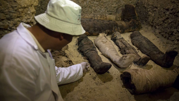    Misirdə içərisində 40 mumiya olan nekropol aşkarlanıb -    FOTO      